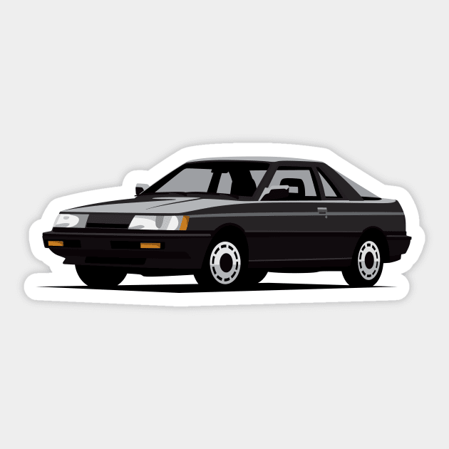 Nissan Sentra Sports Coupe Sticker by TheArchitectsGarage